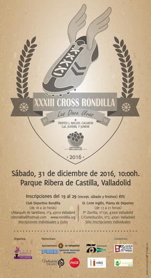 33 cross Rondilla "Las 12 uvas"