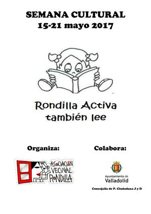 Semana Cultural "Rondilla activa también lee"