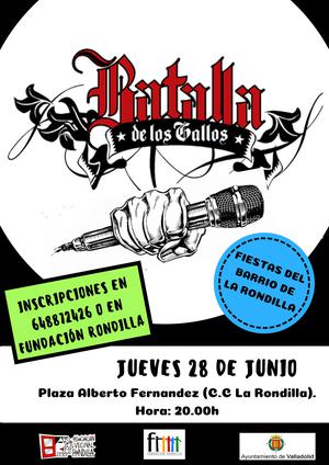 Fiestas de la Rondilla - Exhibición de Baile y Batalla de Gallos