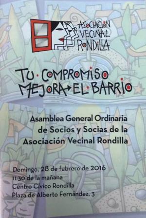 Carta convocatoria Asamblea General Ordinaria 2016