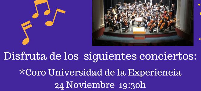 Conciertos del Coro de la universidad experiencia y la Joven orquesta sinfónica Punta del este