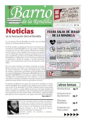 Barrio de la Rondilla: Hoja informativa nº 14