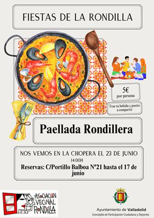 Fiestas de la Rondilla: Paella Rondillera