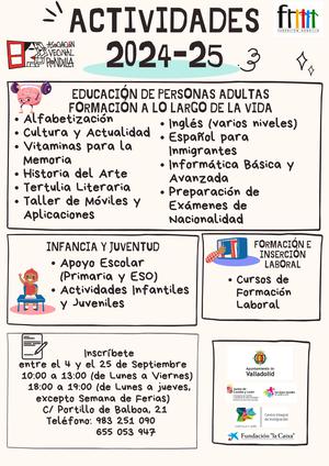 Actividades del curso 2024-2025