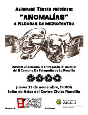 Teatro y entrega premios 2º concurso de fotografía de la rondilla