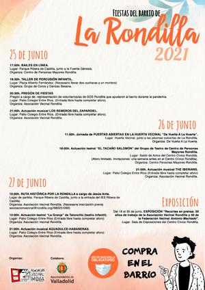 Fiestas de la Rondilla 2021