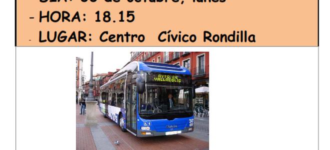 Asamblea Informativa sobre cambio de las líneas de Autobuses