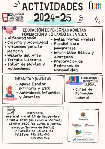 Actividades del curso 2024-2025